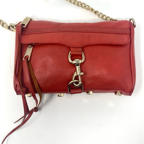 Rebecca Minkoff Mini Mac Leather Crossbody Bag - Picture 2 of 14